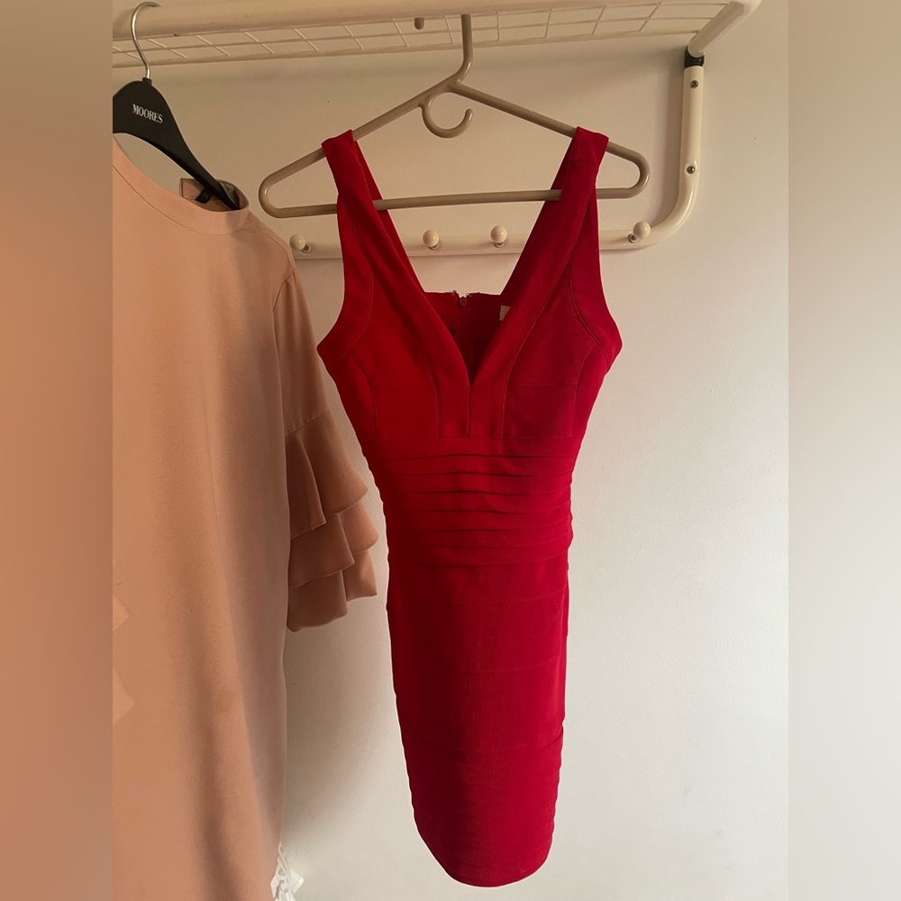 Tobi Red Dress